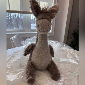 BNWT Jellycat Dario Donkey Plush Stuffed Animal